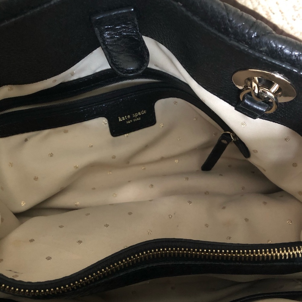 kate spade ♠️ Gold Coast Marion Leather Satchel - Picture 7 of 8